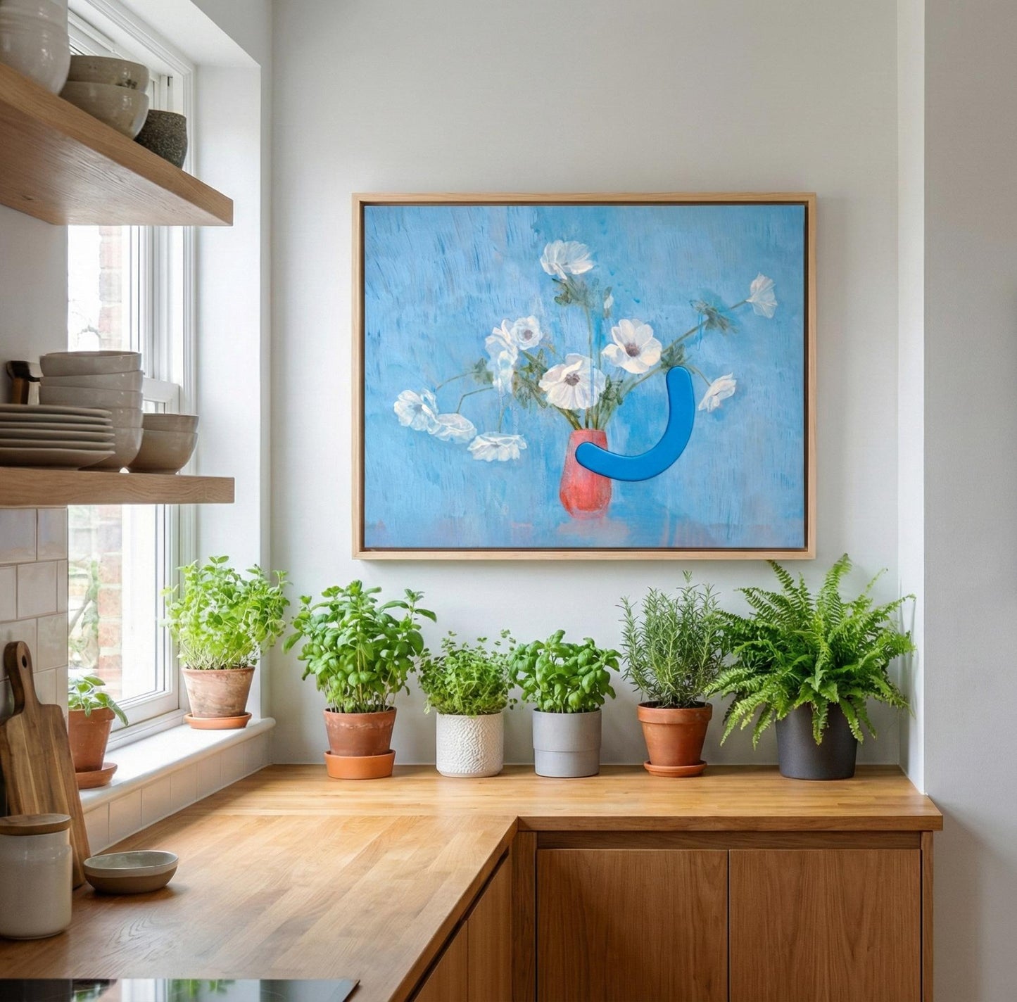 Okay Bouquet 22 Canvas Print