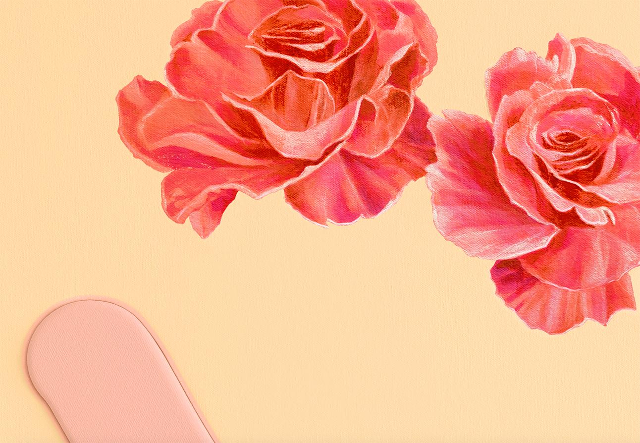 Okay Bouquet 13 Canvas Print