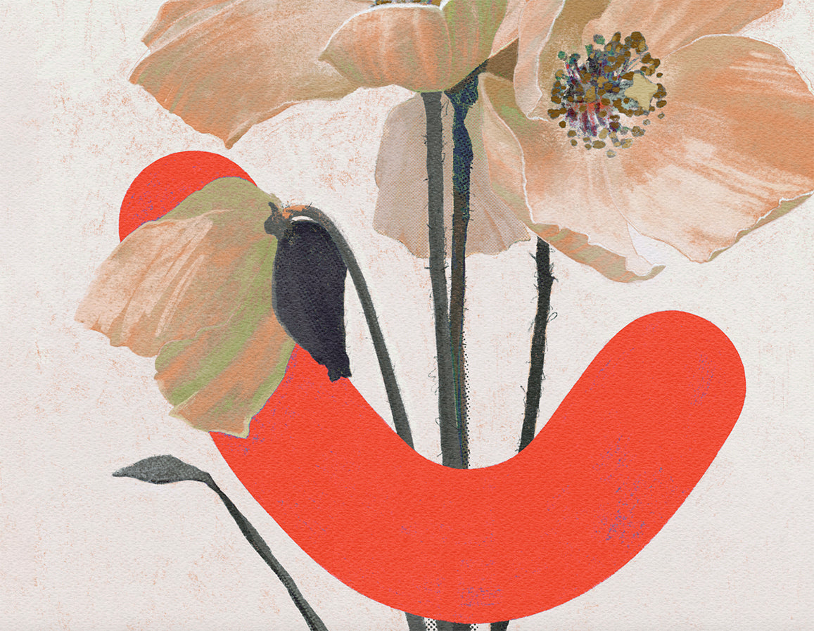 Okay Bouquet 16 Poster Print